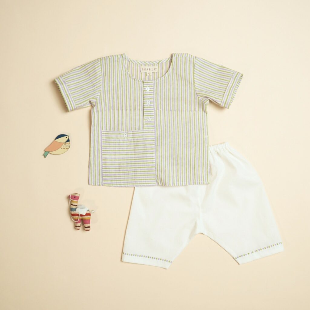 Purple Haze - Unisex Jhabla Pajama Set