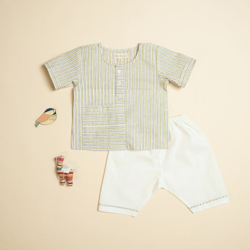 Purple Haze - Unisex Jhabla Pajama Set