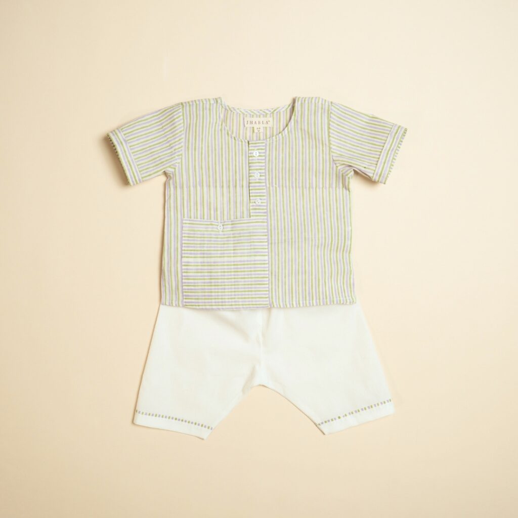 Purple Haze - Unisex Jhabla Pajama Set - Image 2