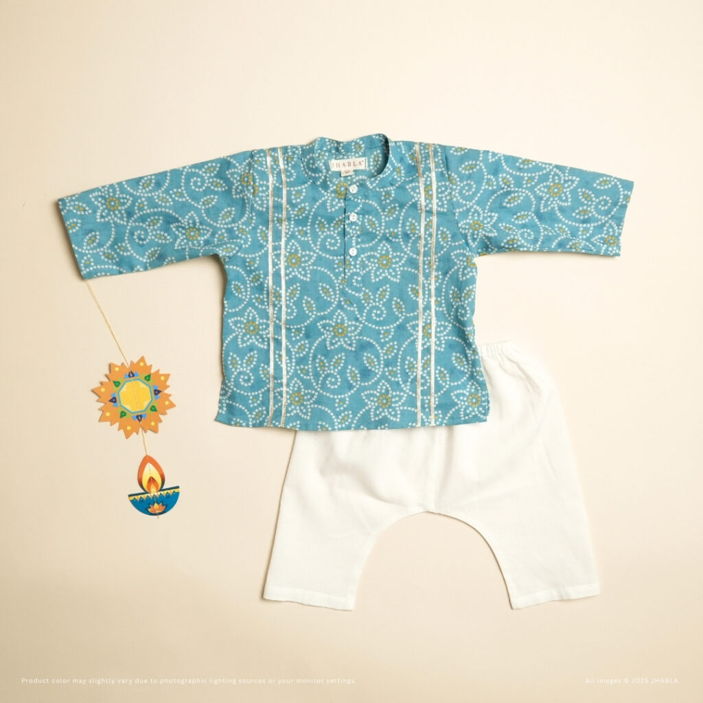 Aakash Kandeel - Boy Kurta Pajama Set - Image 3