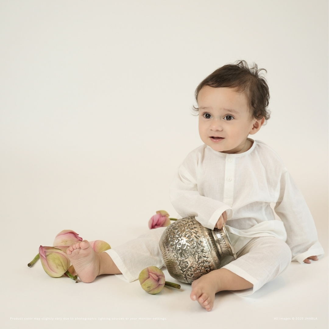 Nanhe Nawab – 100% Organic Baby Cotton Kurta Pajama Set