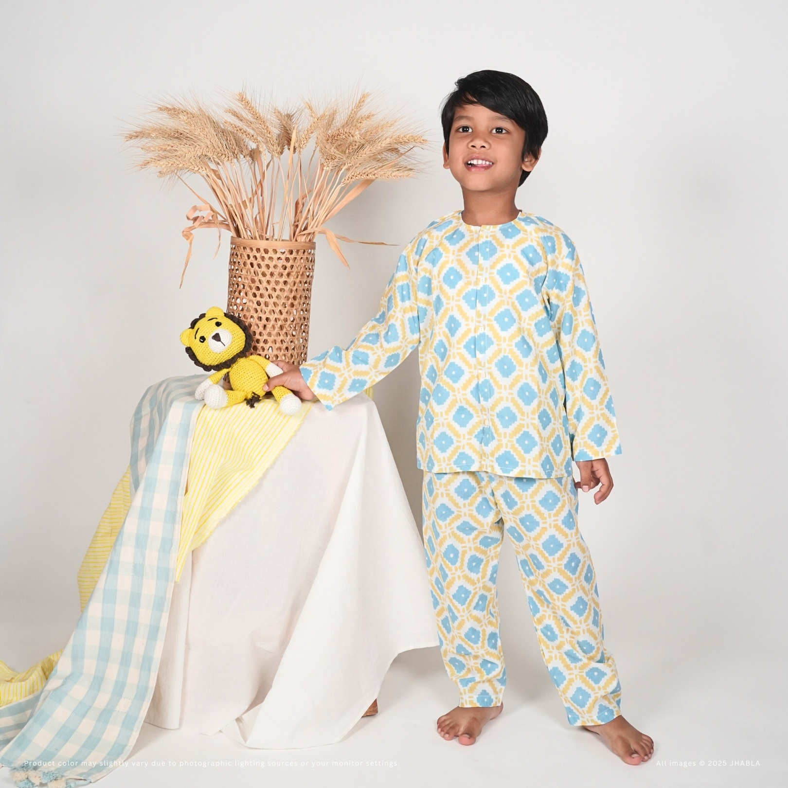 Little Maze – Baby Cotton Jhabla Pajama Set