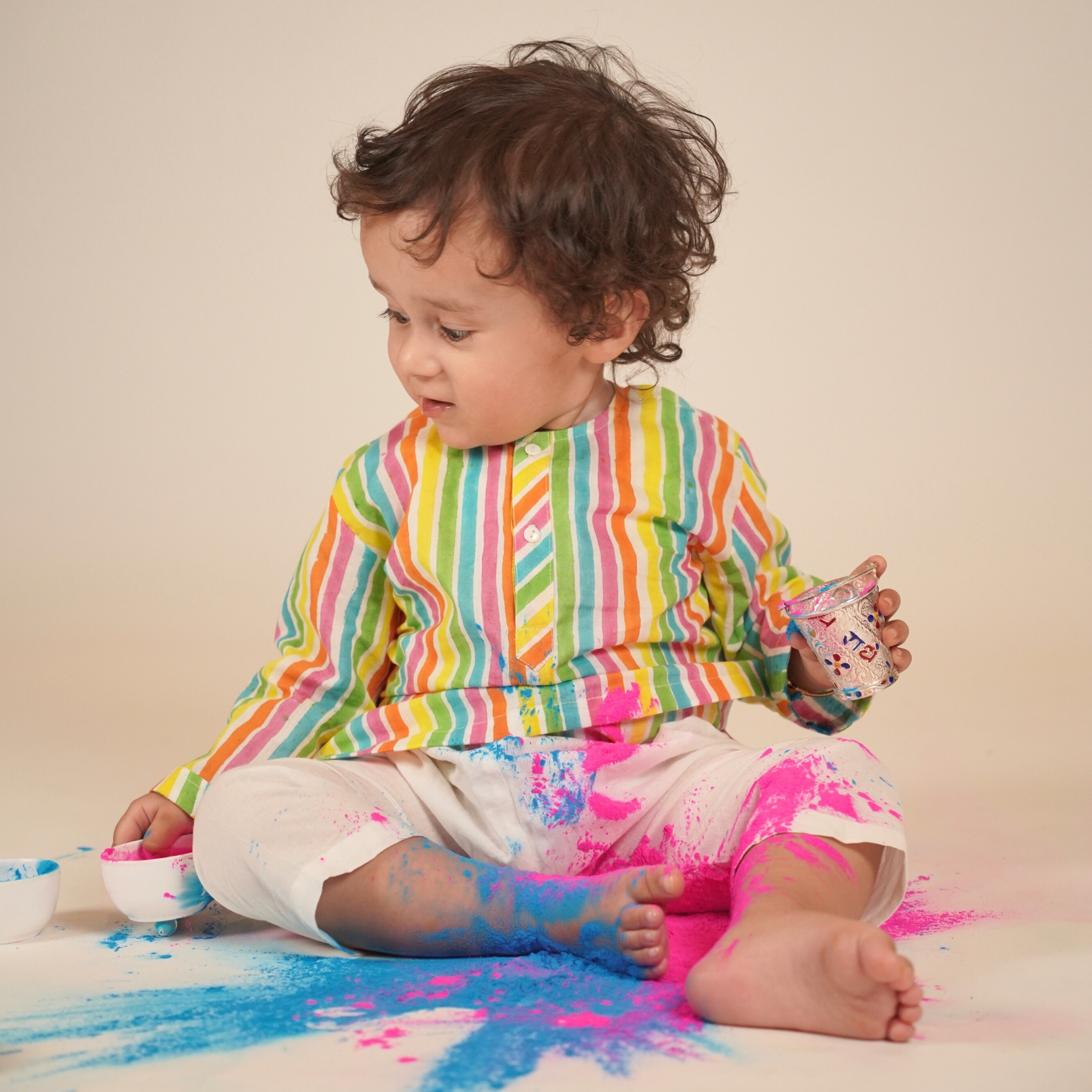 Rang Birange – Baby Cotton Kurta Pajama Set