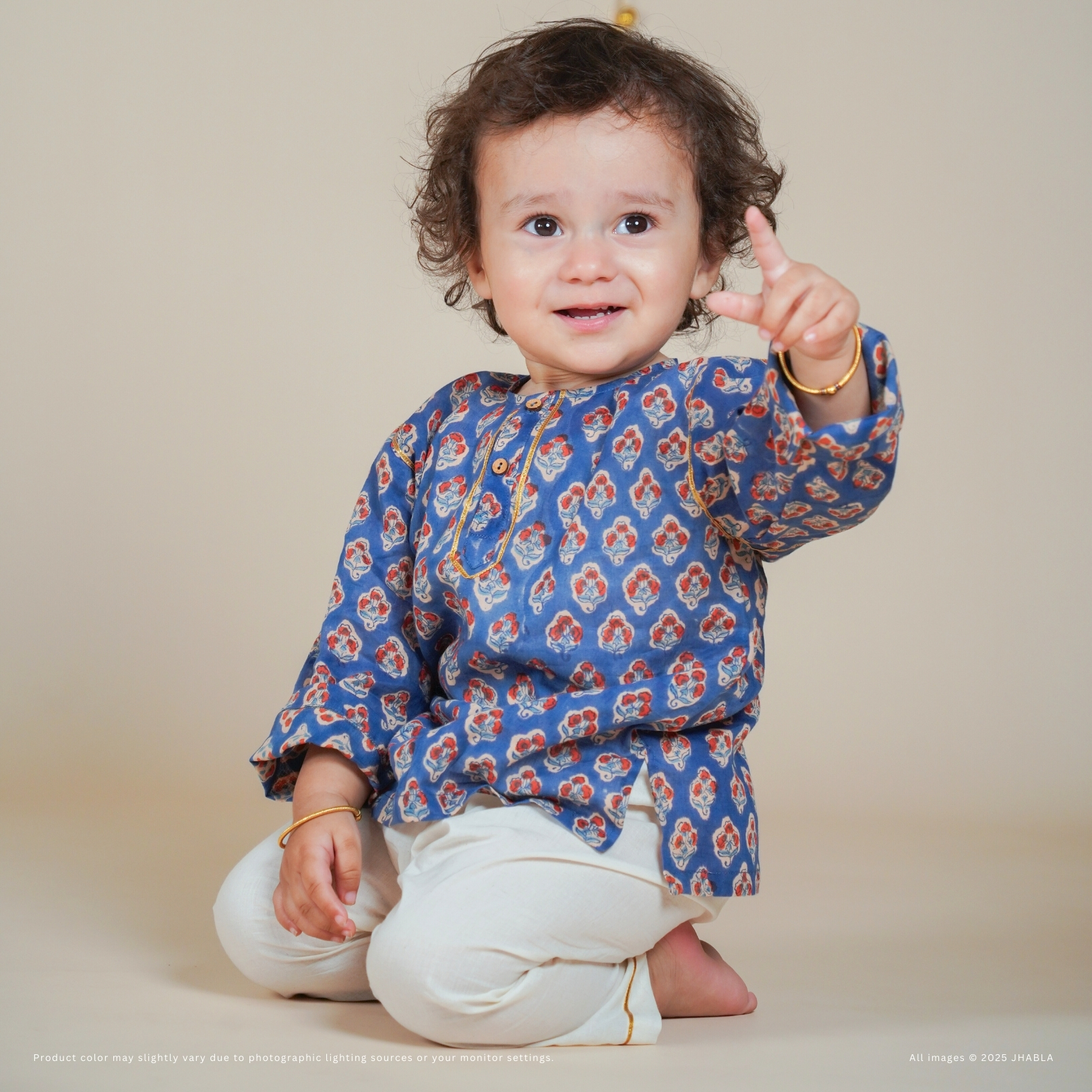 Sanjh – Baby Boy Cotton Kurta Pajama Set