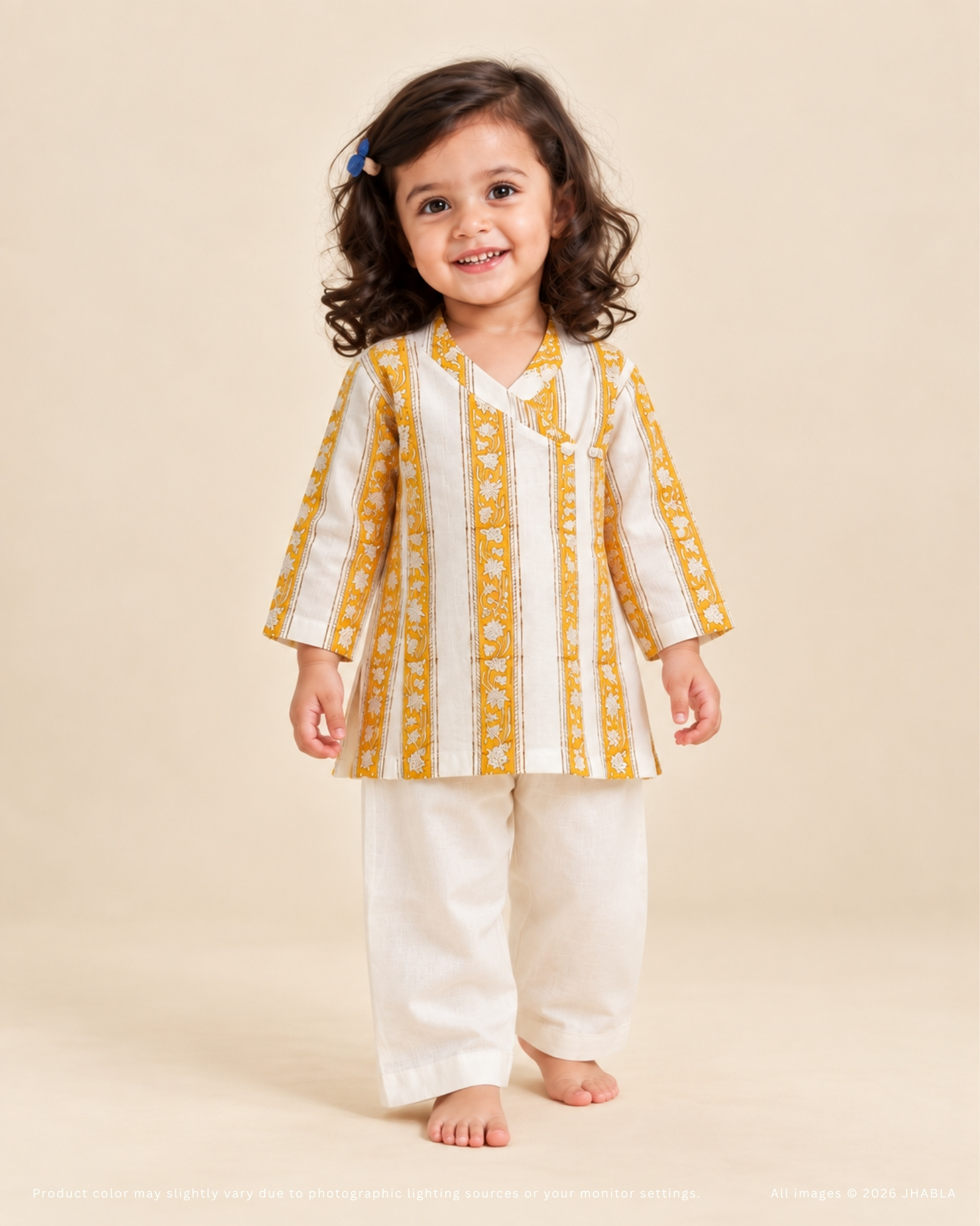Chirag – Baby Cotton Angrakha Pajama Set